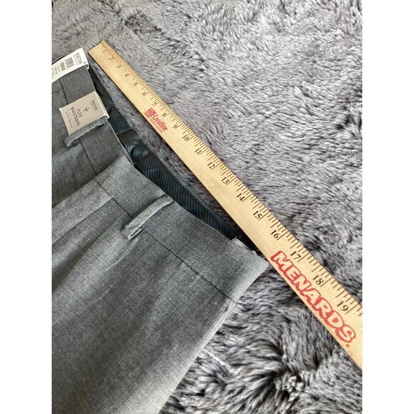 NWT Reaction Kenneth Cole Men's Stretch Slim-Fit Twill Dress Pants Gray 32x34 - Picture 9 of 12